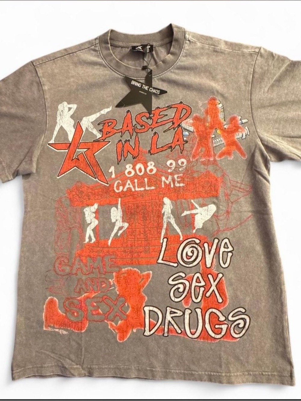 Wknd Riot Tee Size S “NWT”